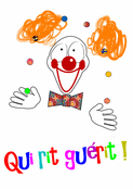 Un clown souriant pour te redonner le moral